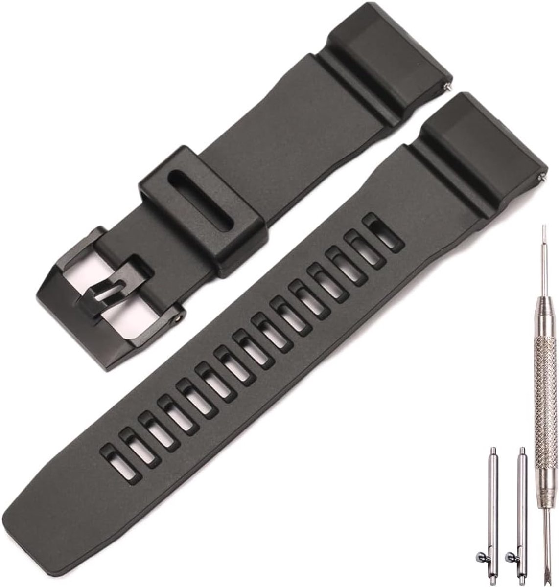 Horlogeband vervangend - rubber - sportief - geschikt voor Casio G-Shock - ShopVlot