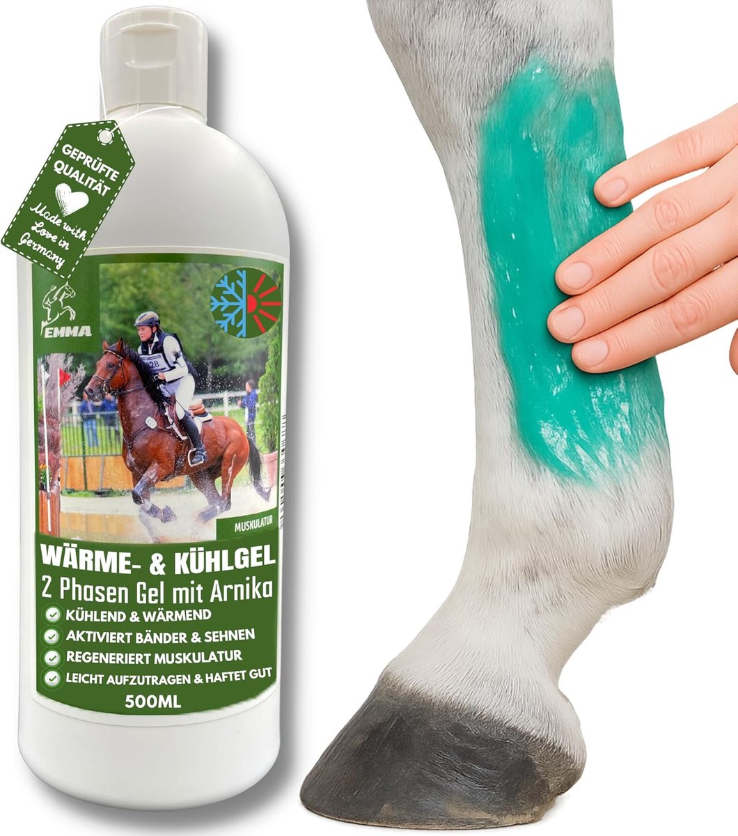 Paardenbalsem koelend & verwarmend - 2 fasen - Arnica-zalf - Extra sterke verzorging voor spieren - ShopVlot