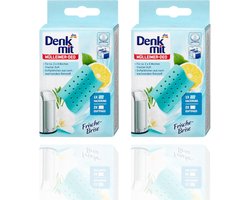 Vuilnisbak deodorant Fresh Breeze - 2 geurplaten - langdurige werking - aangename geur - ShopVlot