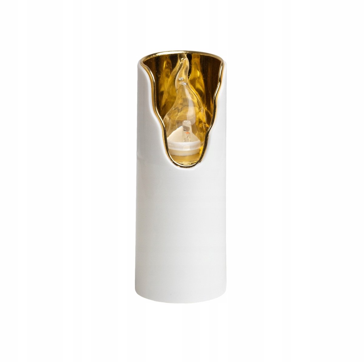 LED Inzet Goud Wit Koud 11 cm voor Graflichten en Kransen