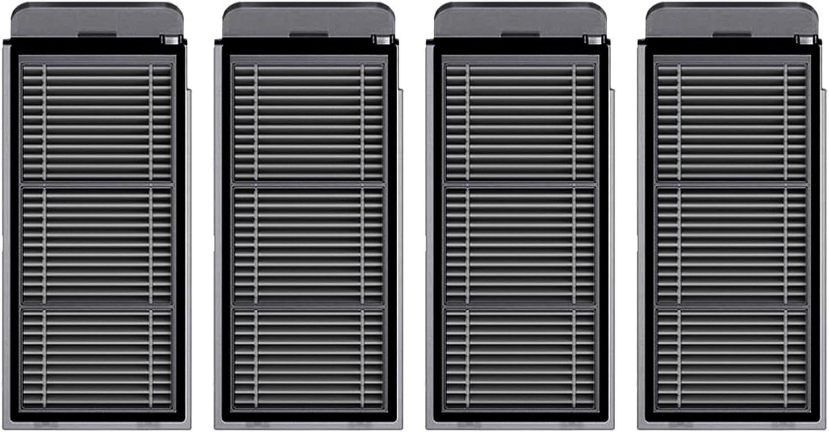 HEPA Filters voor Dreame L50 Pro Ultra - 4 Stuks - Hoogwaardige vervangfilters - Effectieve stoffiltratie - ShopVlot