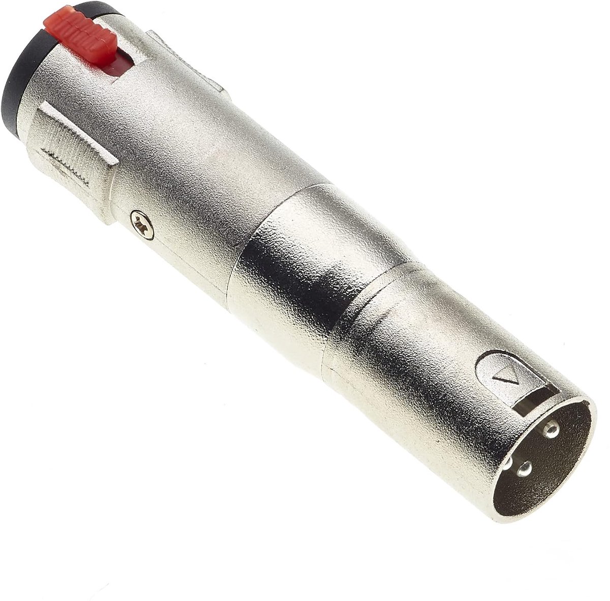 6.35mm vrouwelijke jack - 1/4" inch socket naar 3 pin XLR plug male adapter - veilige mono of stereo verbinding - ShopVlot