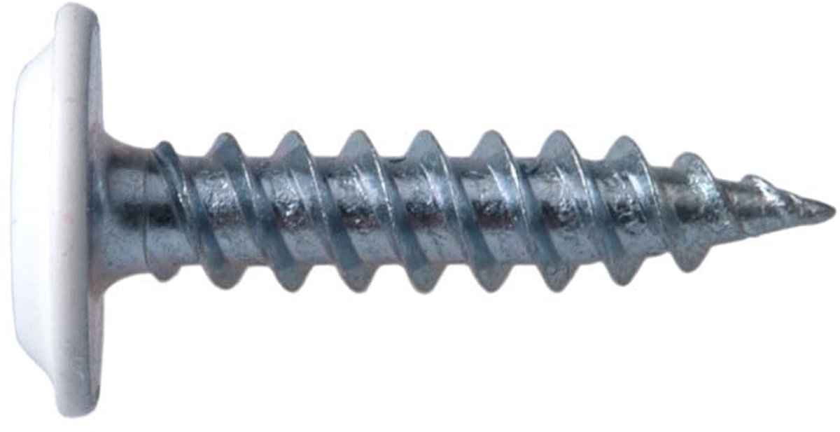 Zelfborgende schroeven 4.2 x 19 mm - verzinkt met fijn draad - scherpe punt voor hout en metaal - snelle installatie - ShopVlot