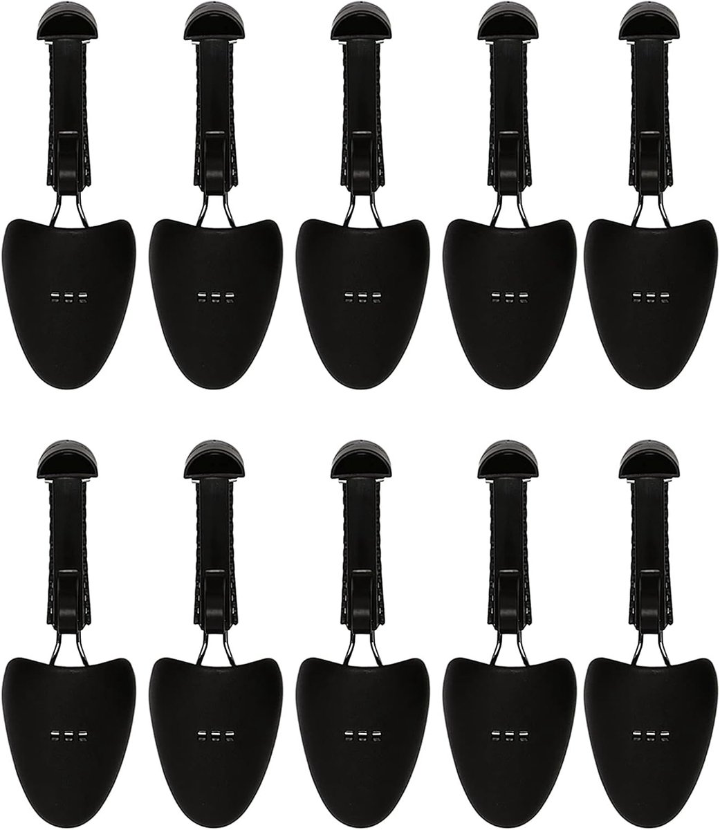 Bootorganizers 5 paar - lengte verstelbaar - kunststof - ideaal voor het opbergen van accessoires - ShopVlot