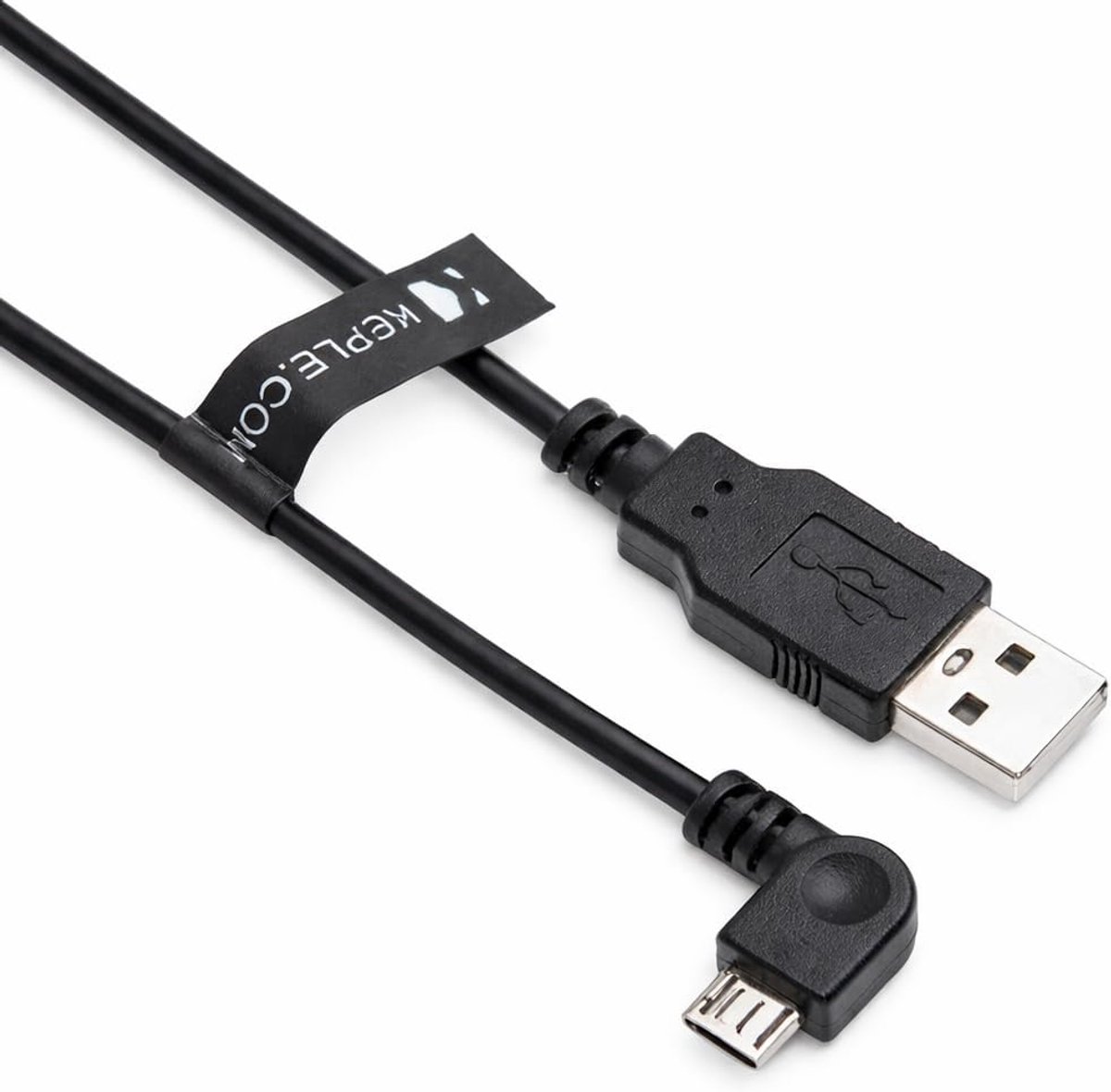Micro USB kabel - rechte hoek - 1 meter - ideaal voor TomTom GPS navigatiesystemen - ShopVlot
