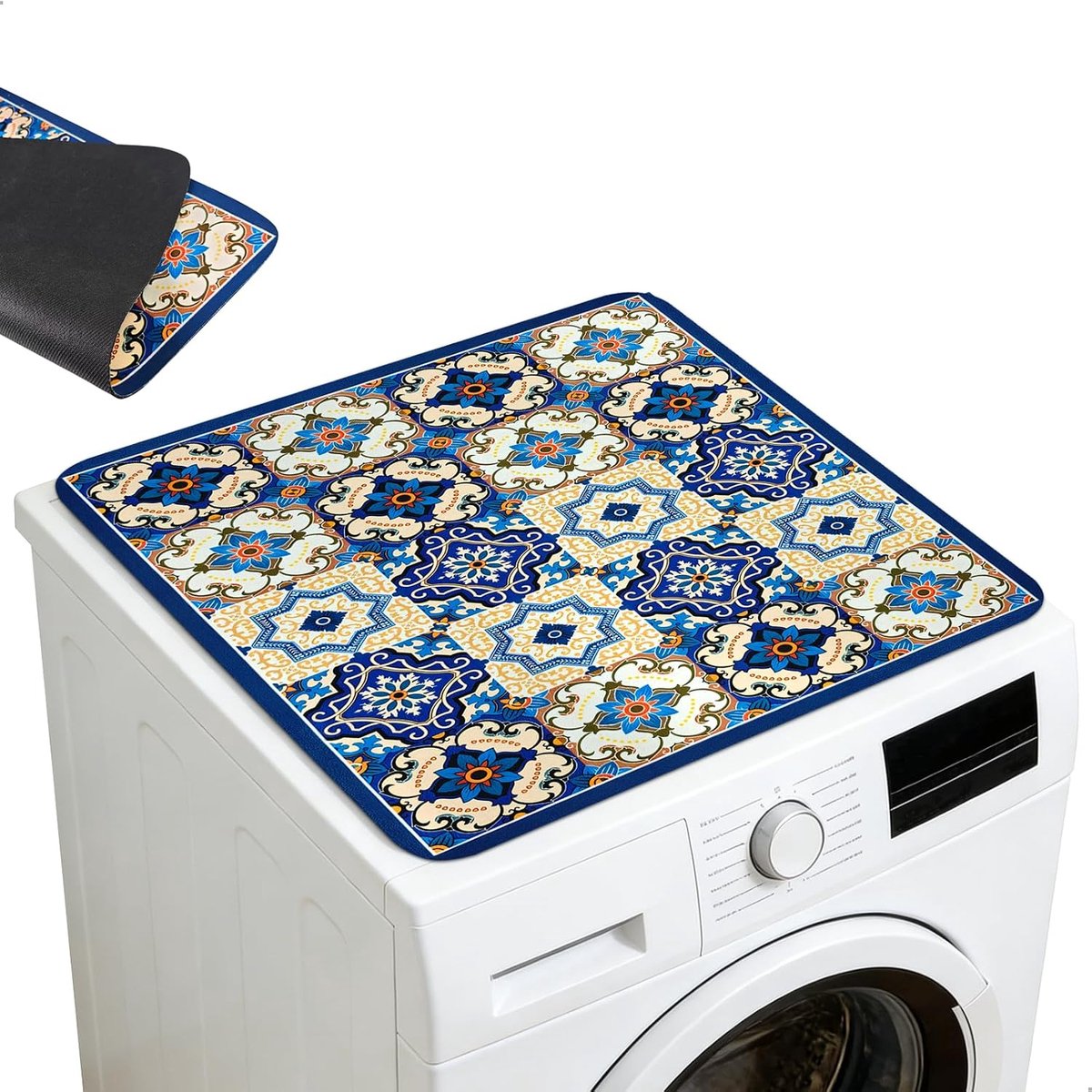 Wasmachinehoes 60 x 60 cm - Universele stofbescherming - Ademend en absorberend - Voor wasmachines en drogers - ShopVlot