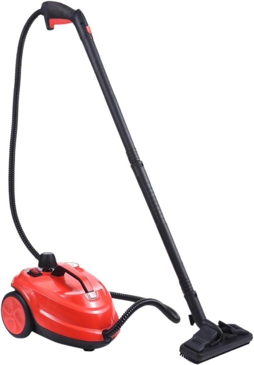 Handstoomreiniger - Stoomreiniger huishouden - Grondig reinigen - 16 accessoires - 18 liter tank - Wit