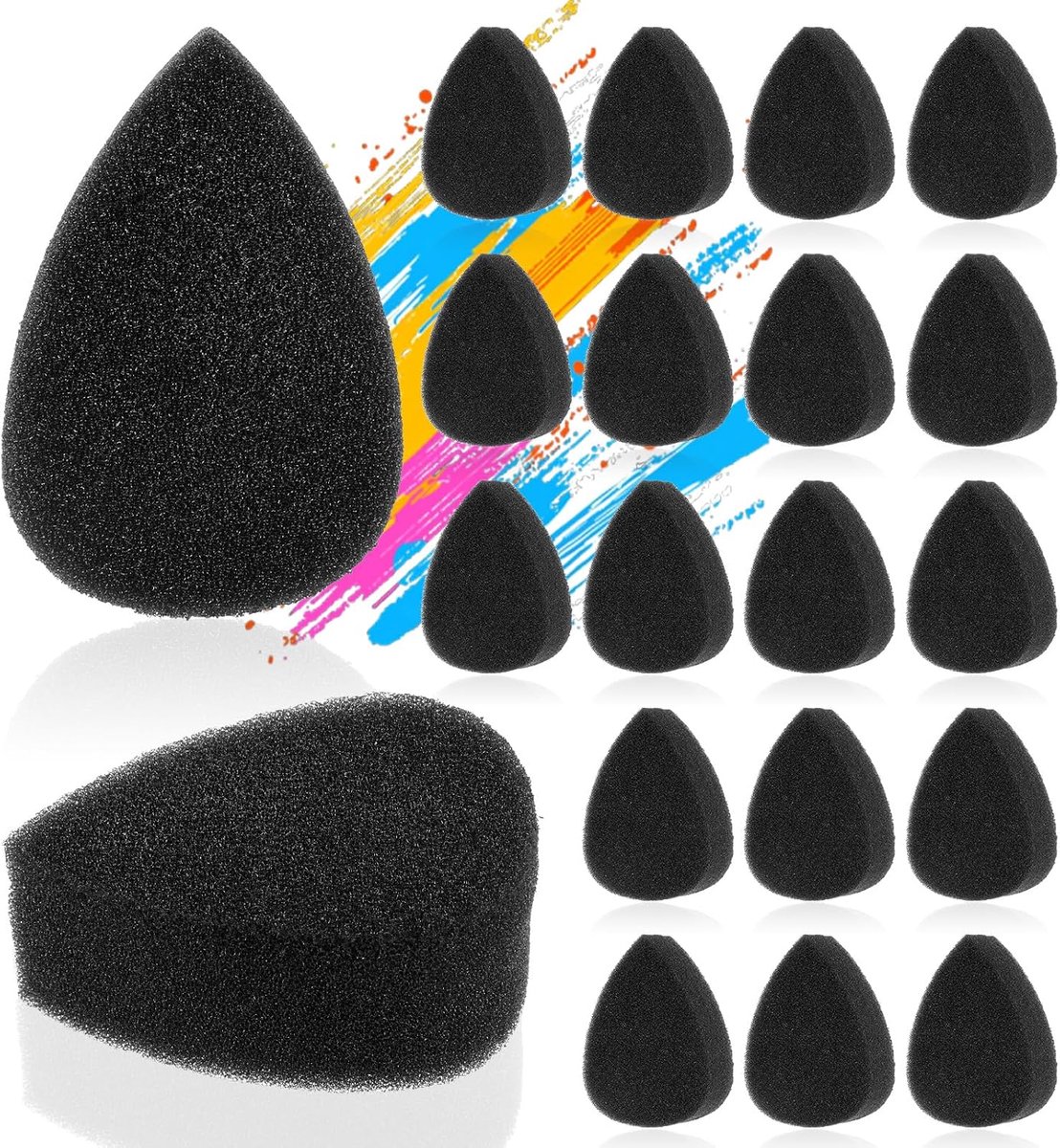 Schilder sponsen 20 stuks - Hoge dichtheid - Perfecte applicatie - Geschikt voor make-up - ShopVlot