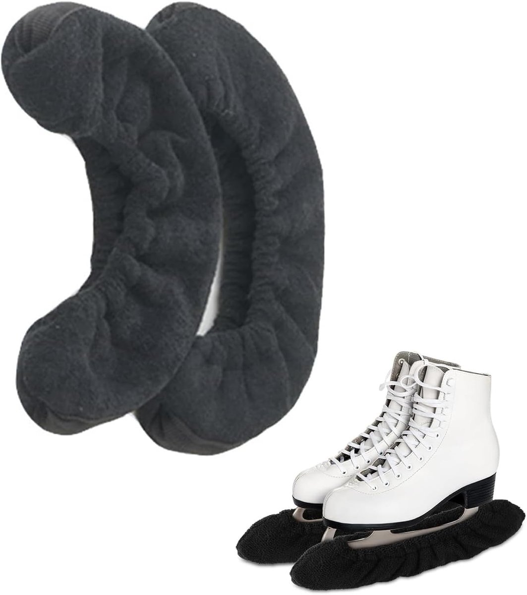Schaatsbeschermers 2-delig - Zachte fleece - Bescherming voor schaatsen - Veilig vervoer en opslag - ShopVlot