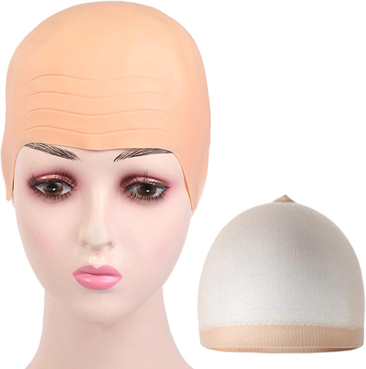 Bald Cap Halloween - Dikke latex - Cosplay skull pruik - Voor griezelige kostuums - ShopVlot