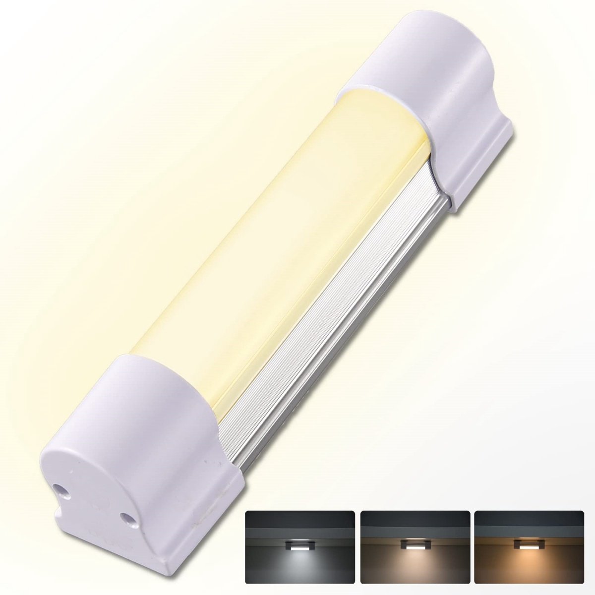 longziming -Draadloze Magnetische LED Lamp - Draagbare Verlichting - LED Werklicht - Dimbare Kleurtemperatuur - Aluminium Behuizing - Geheugenfunctie - Veelzijdig Binnen Gebruik - 1 Stuk