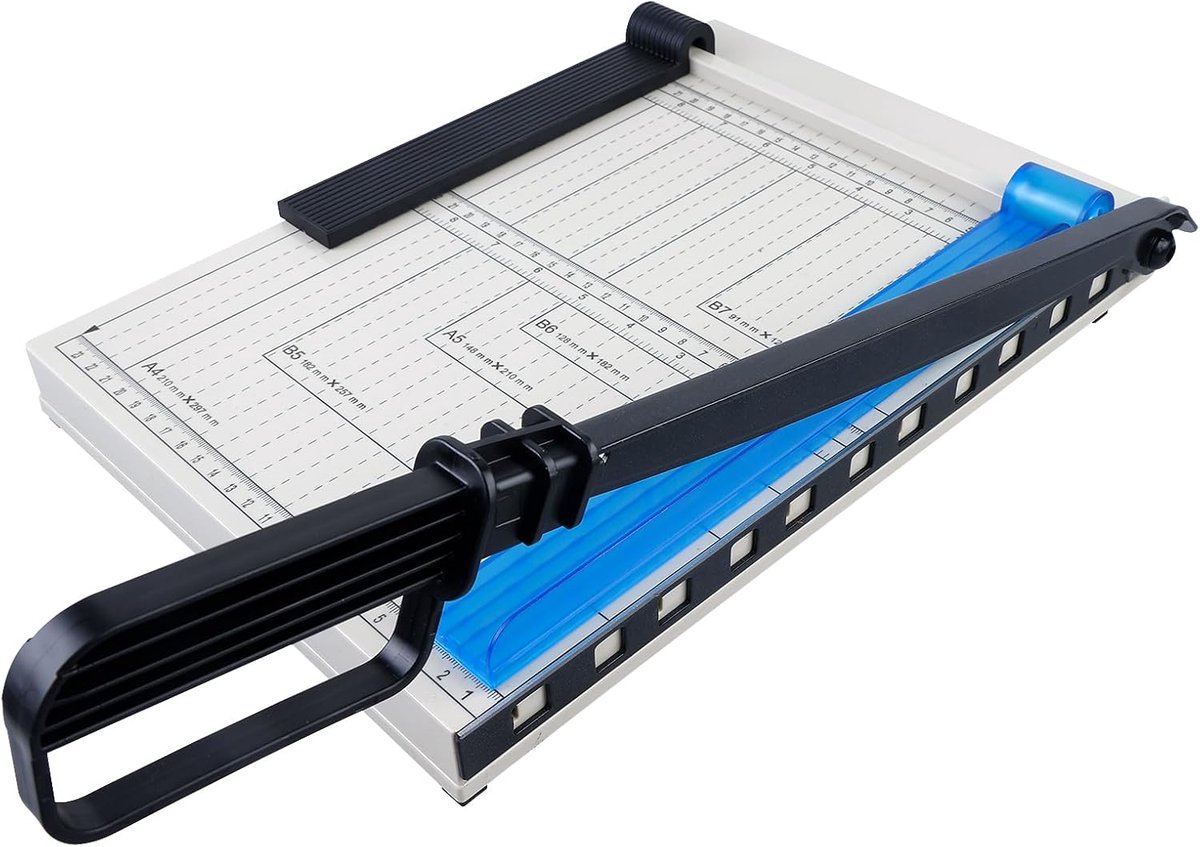 Papercutter A4 - Handmatige snijmachine - Ergonomisch ontwerp - Perfect voor knutselen - ShopVlot