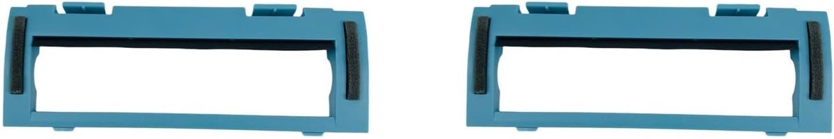 Hoofdrolborstel Afdekking - Beschermhoes Robotstofzuiger - Stofzuiger Onderhoud - Voorkomt Klitten en Vuil - 2 stuks - Blauw