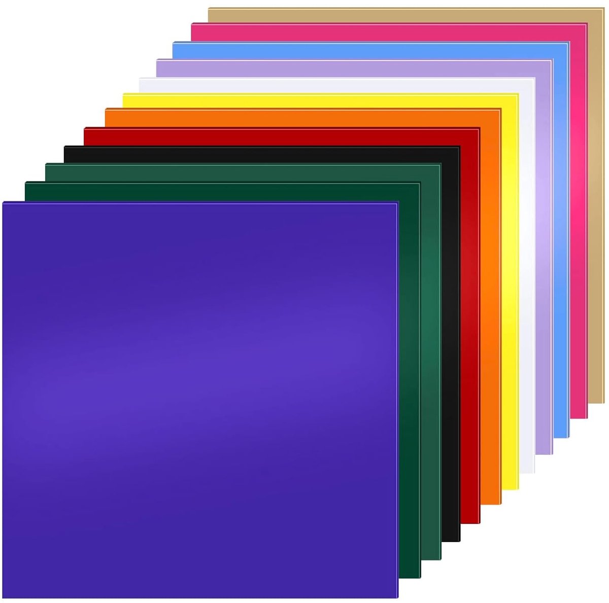 Acrylglas Casting Platen 20 x 20 cm - 3 mm Acrylaat Vellen - Kleurrijk voor Laser Snijden - SnelShoppen
