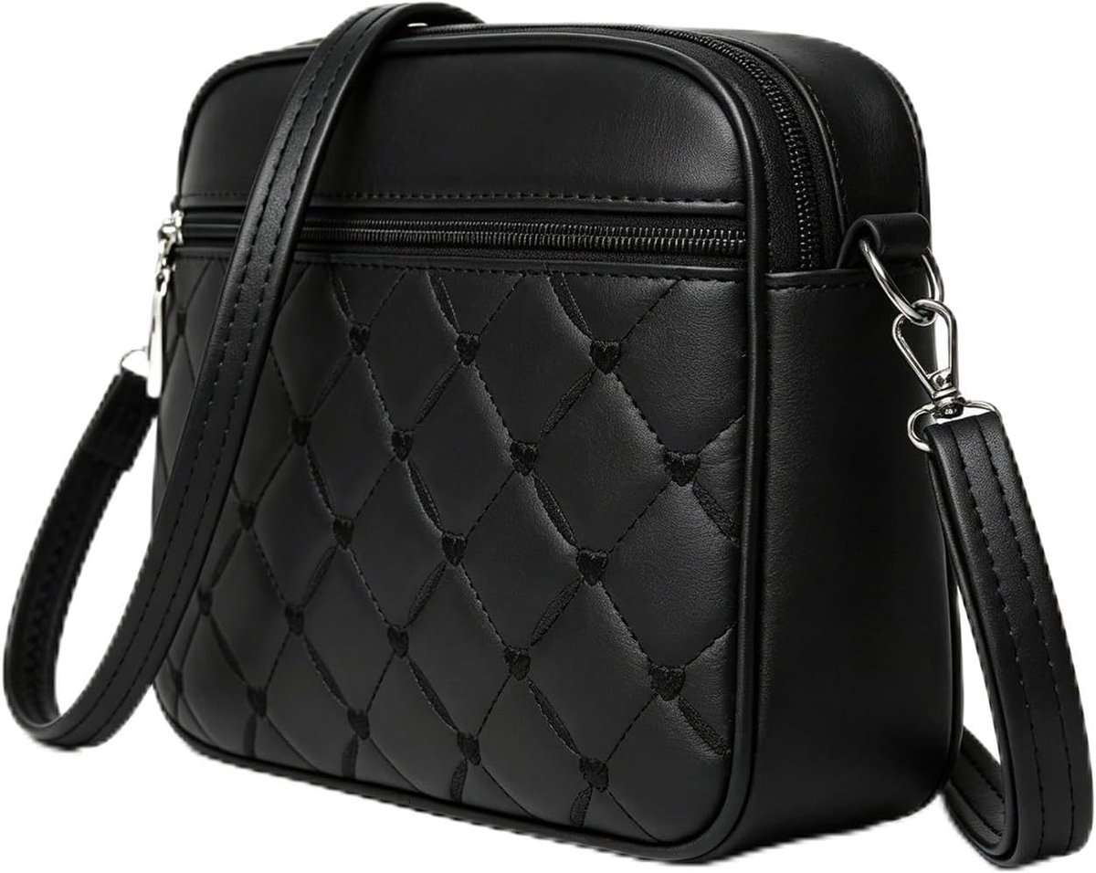 Schoudertas klein - PU-leer - crossbody tas - ideaal voor dagelijks gebruik - SnelShoppen
