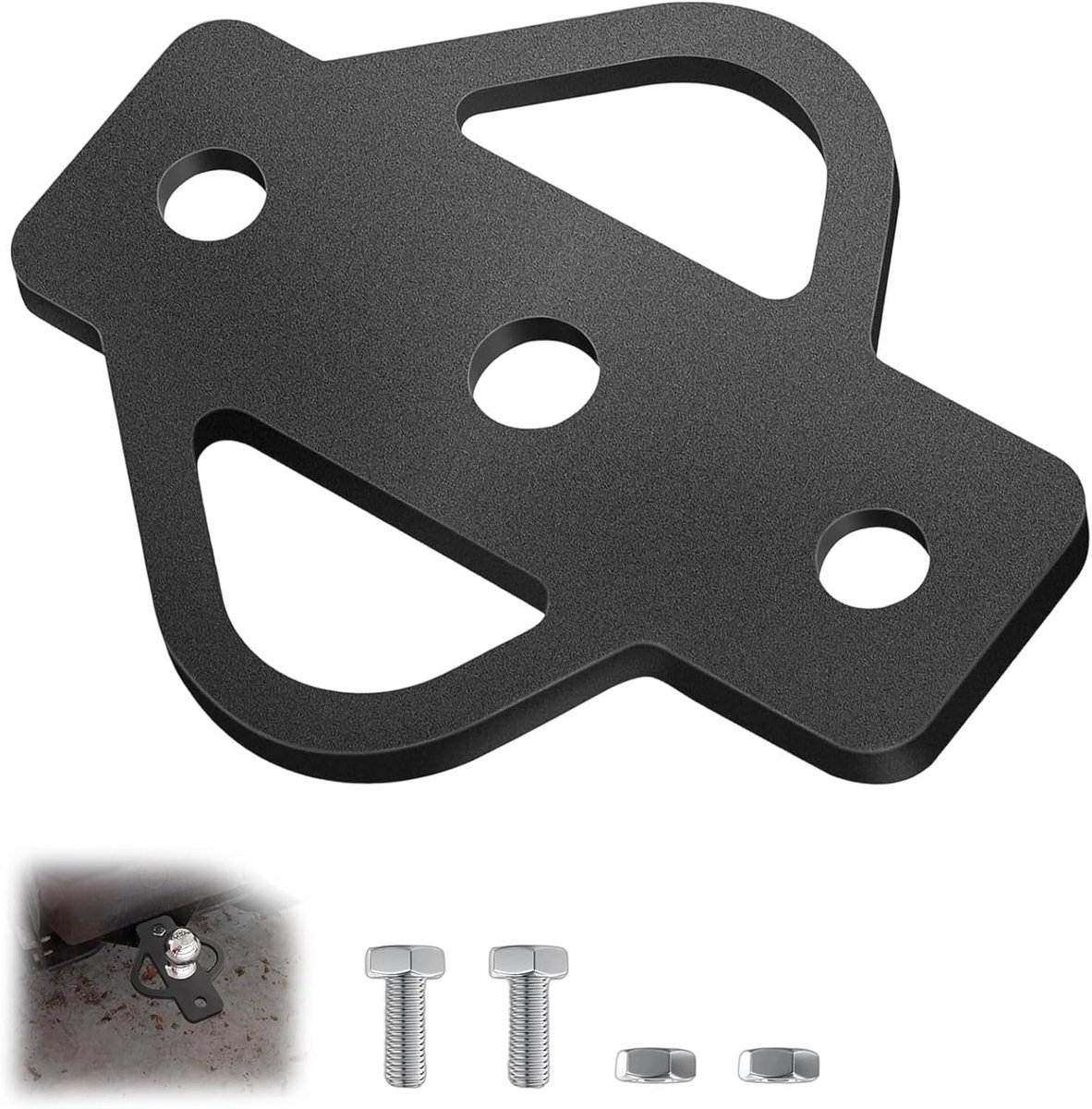 Trekhaak adapter 3-weg kogelkop - universele koppeling adapter - eenvoudig te monteren - ideaal voor tuintransport - SnelShoppen