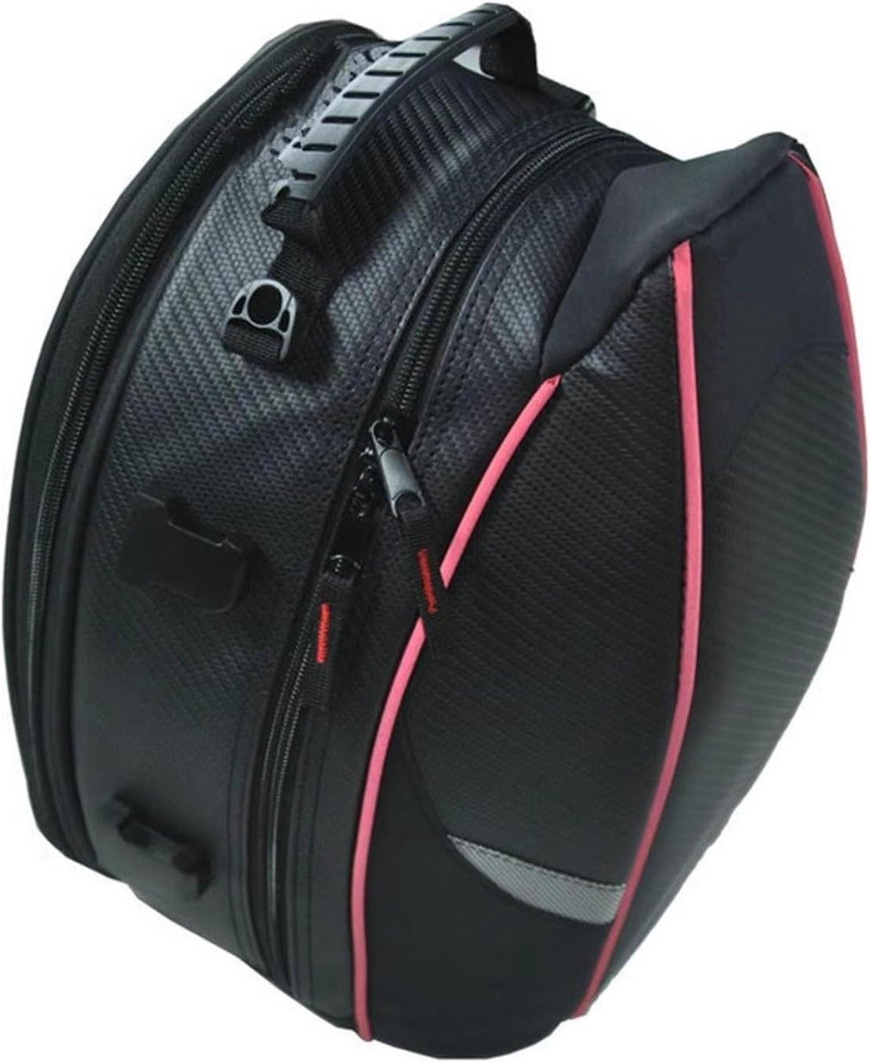 Motor Zadeltas - Motorfiets Opbergtas - Motorrijden - Waterdicht Oxford Doek - Grote Capaciteit - Zwart