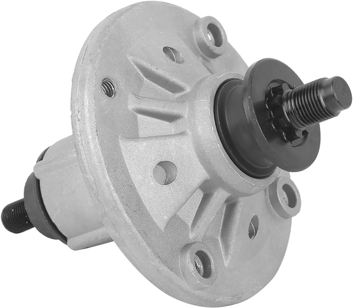 Grasmaaier Spindel - Spilkop Onderdeel - Onderhoud Grasmaaier - Duurzaam Ijzer Materiaal - 42/48 Inch - Zwart