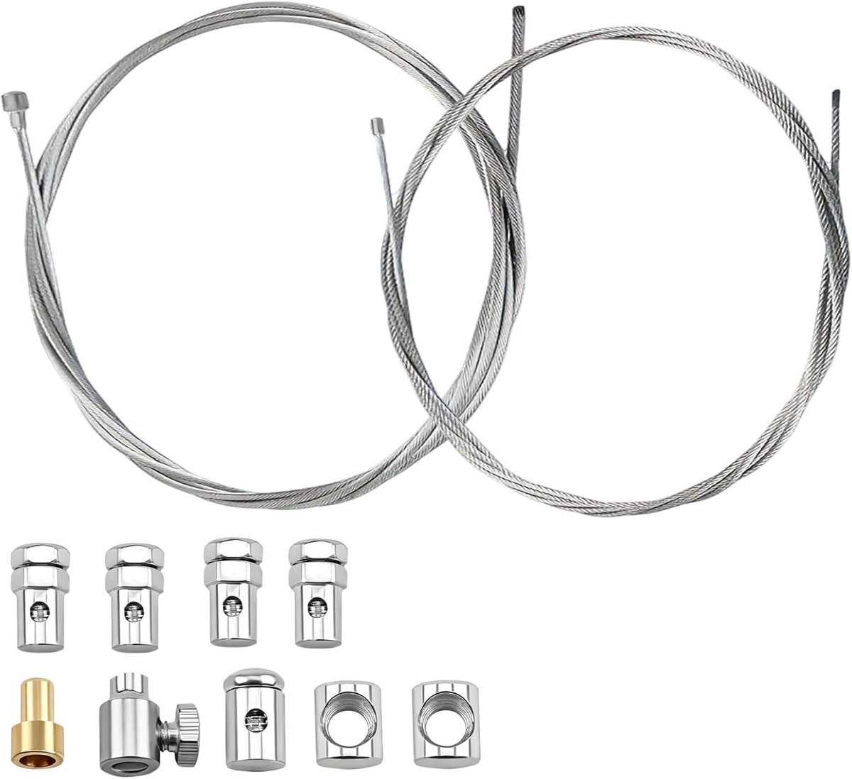 Bowden kabel universele reparatieset - schakelkabel - gas- en koppelingskabel - voor noodreparaties - SnelShoppen
