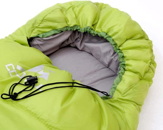 Slaapzak - Kampeerzak Outdoor - Kamperen en Reizen - Waterdicht Ontwerp - 220x75 cm - Groen — afbeelding 4