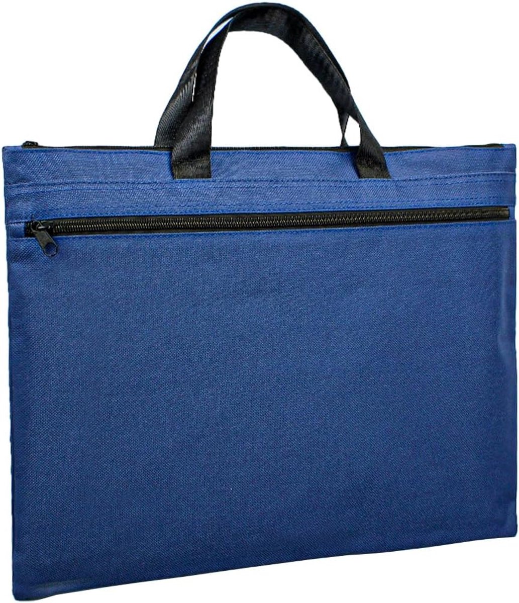 Laptoptas A4 Blauw - Canvas - Dubbele Laag - Perfect voor Zakelijke Reizen - SnelShoppen