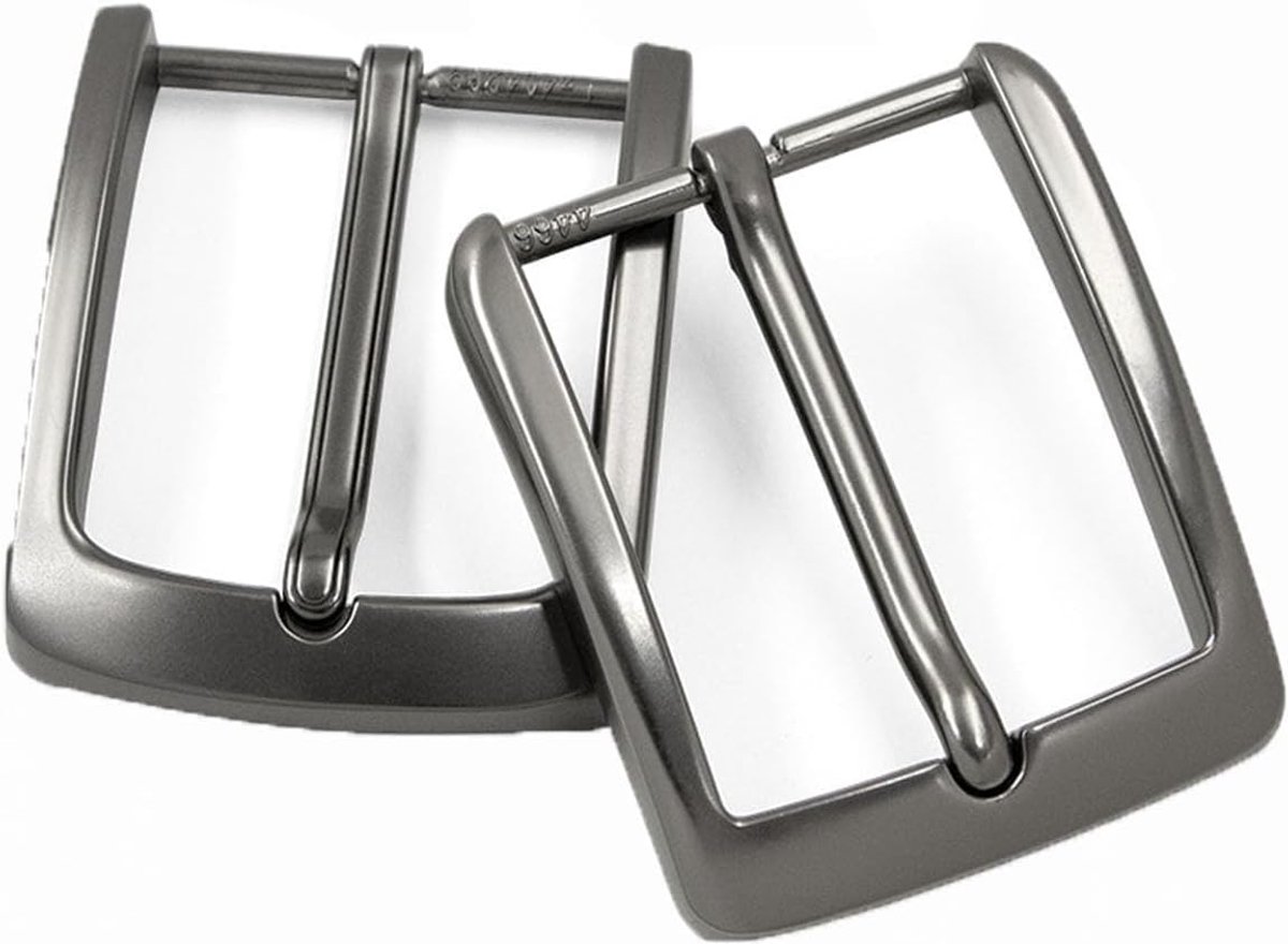Belt Buckles 38-40 mm - Vierkante metalen ringgespen - RVS - Duurzaam en elegant design - SnelShoppen