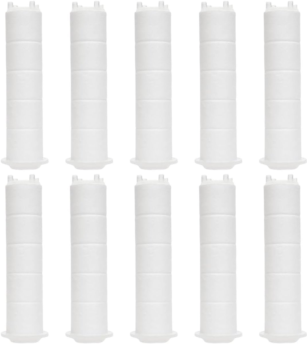 PP katoenfilter voor douchekop - 9.2 x 2.2 cm - chloorverwijderend - schoon water voor een betere douche-ervaring - SnelShoppen