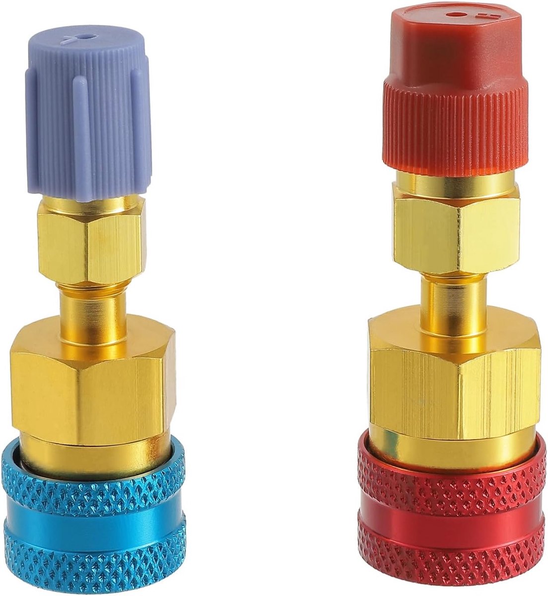 Quick Connection Kit R1234yf naar R134a - 2 Pack - Hoge en Lage Druk - Voor Airconditioning Systemen - ShopVlot