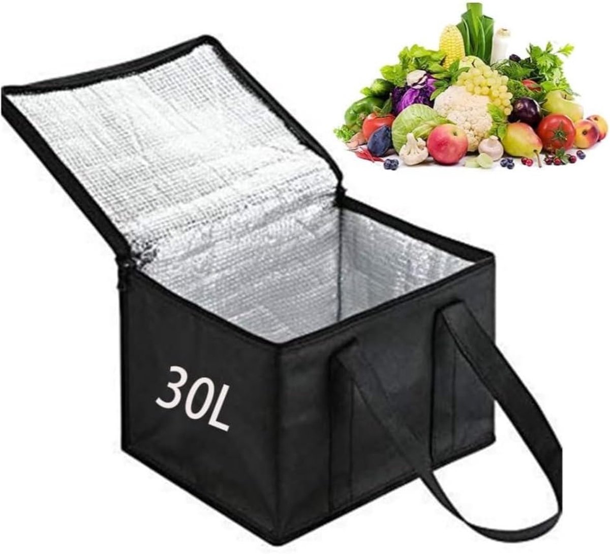 Cooler Bag 30 L - Thermo Tas - Waterproof Oxford Nylon - Ideaal voor Picknick of Camping - ShopVlot