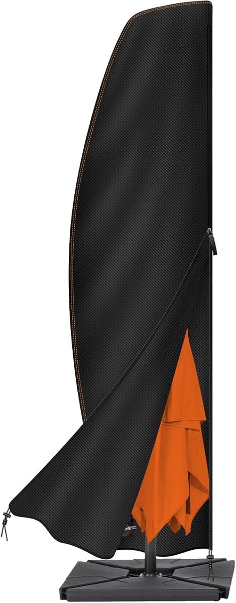 Parasolcover 2.7m-3.4m - Waterdicht nylon Oxford - Sterke bescherming tegen weersinvloeden - ShopVlot