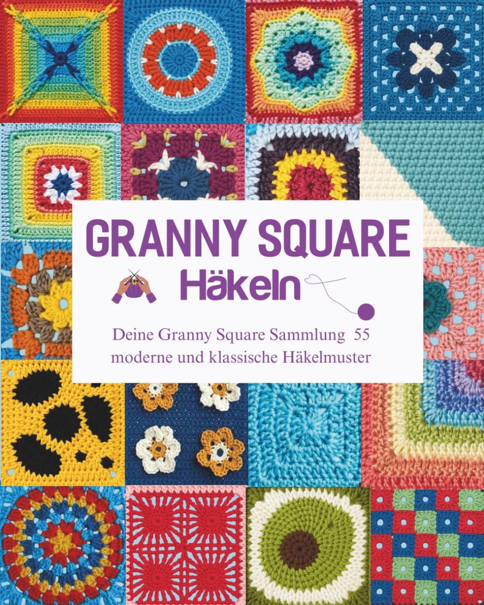 Granny Square Haken - 55 moderne en klassieke haakpatronen - creatief en veelzijdig - perfect voor je projecten - ShopVlot