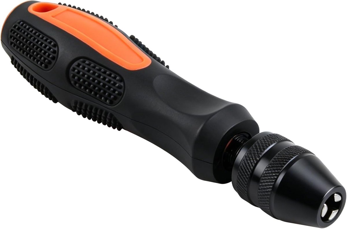 Mini Handboor 0.5-8 mm - Precisietool van HSS - Stevige grip - Ideaal voor modelbouw en sieraden maken - ShopVlot