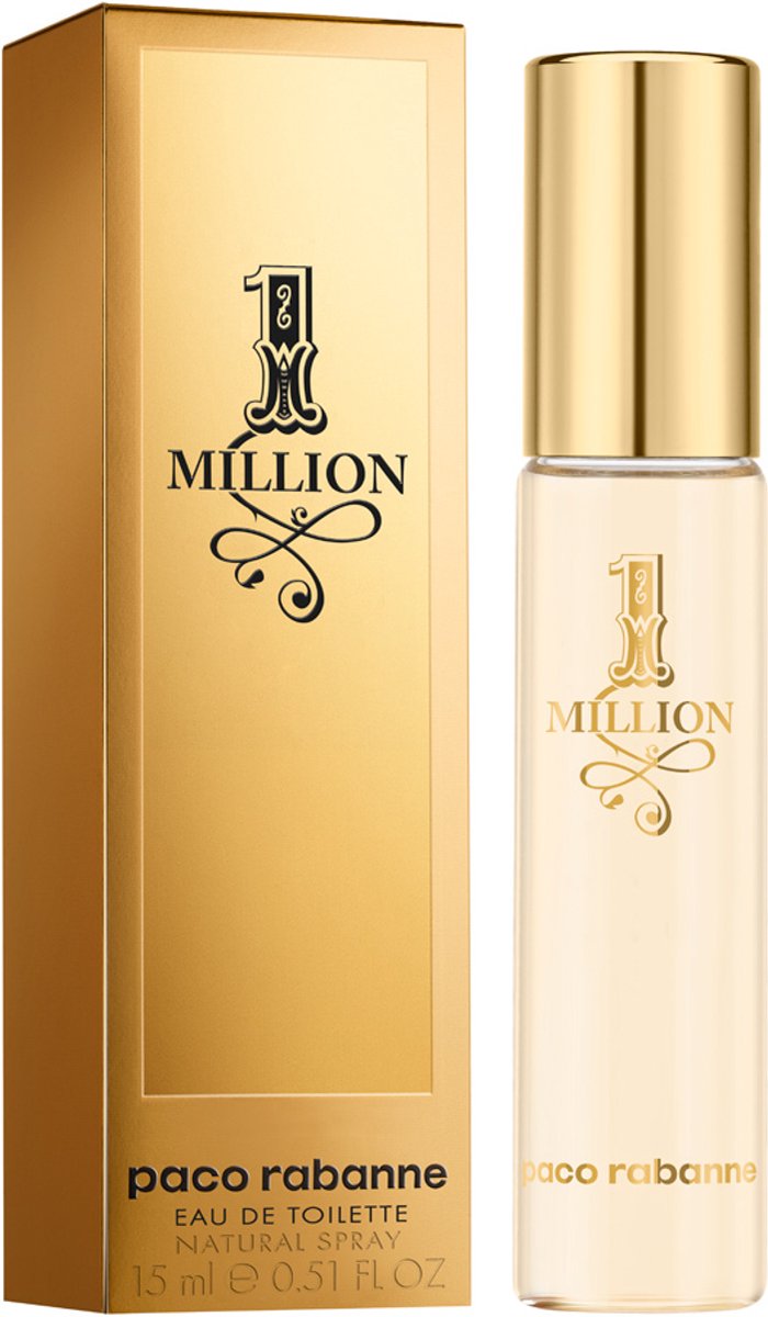 PACO RABANNE 1 MILLION EAU DE TOILETTE 15 ML
