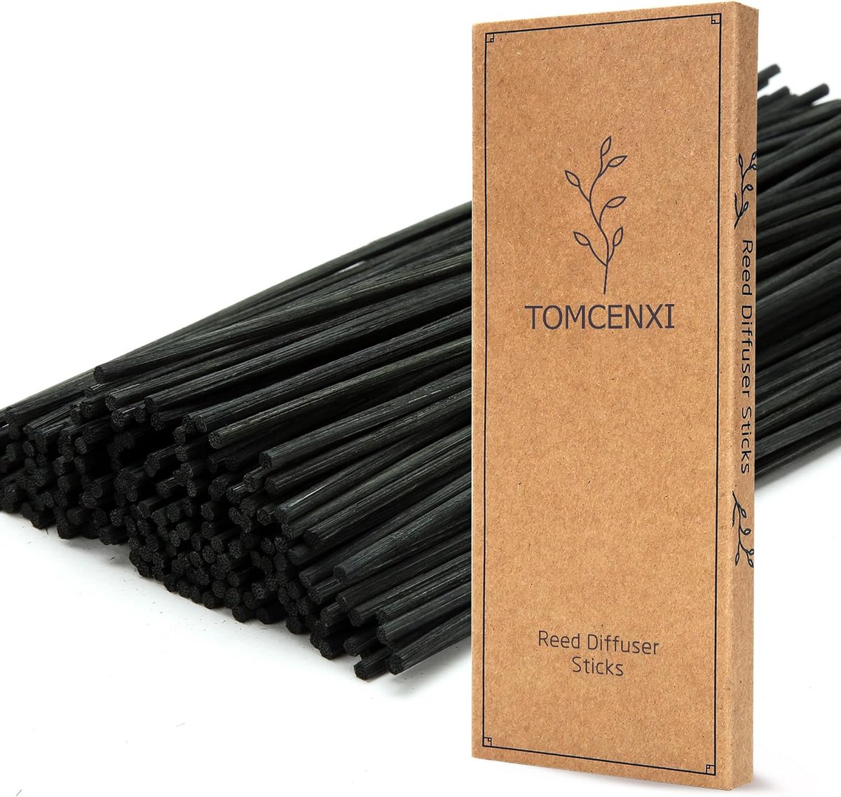 Reed diffuser sticks 25cm - natuurlijk riet - 100 stuks - vervangingssticks voor aroma diffuser - ShopVlot