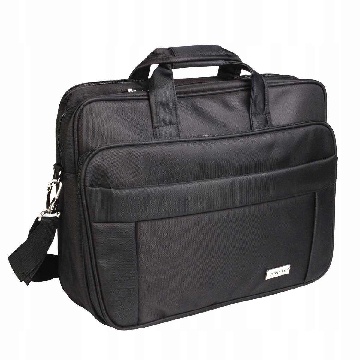 Merkloze Laptoptas Schoudertas Zwart Universeel 15,6-17,3 inch