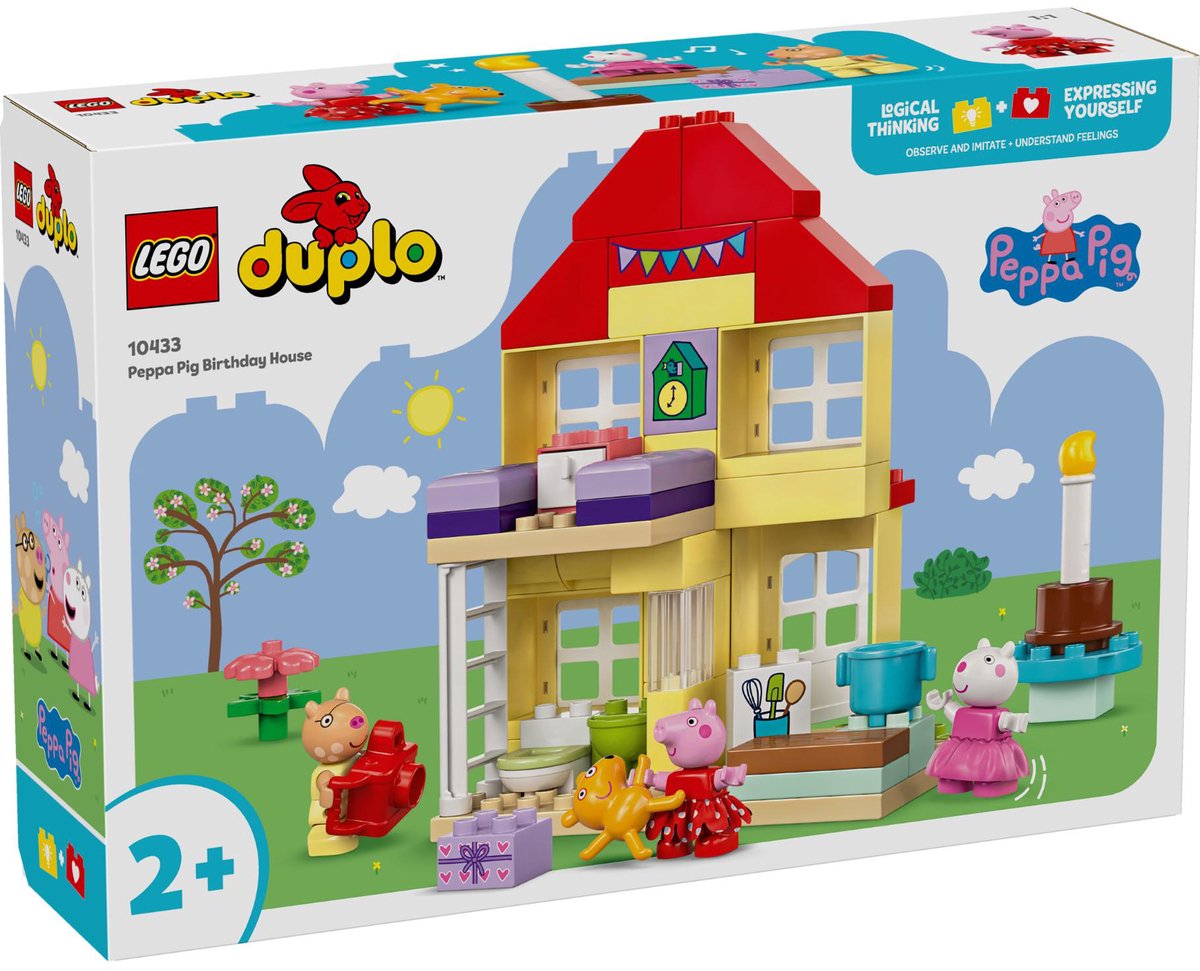 LEGO DUPLO Peppa Big verjaardagshuis - 10433
