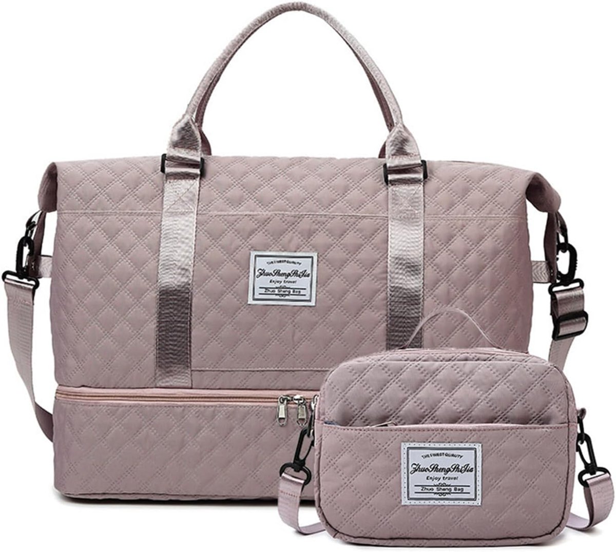 Sporttas 42L - Lilac Paars - Waterdicht - Ideaal voor Gym en Weekend - ShopVlot