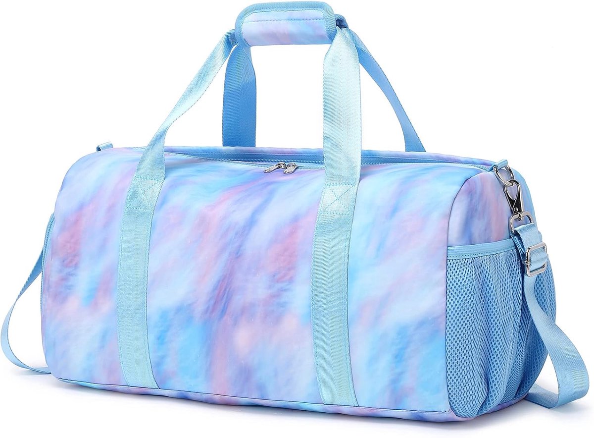 Sporttas meisjes - dans tas - weekend tas - ideaal voor ballet en gym - SnelShoppen