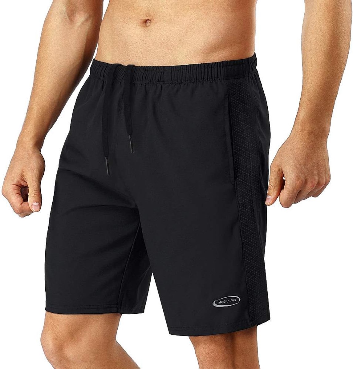Heren sportshorts - Sneldrogend - Met zak - Ideaal voor hardlopen en fitness - SnelShoppen