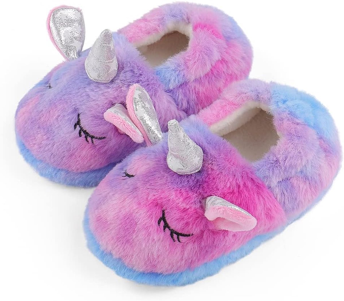 Kinderslippers - schattige cartoon - warm pluche - antislip - comfortabele huispantoffels - SnelShoppen
