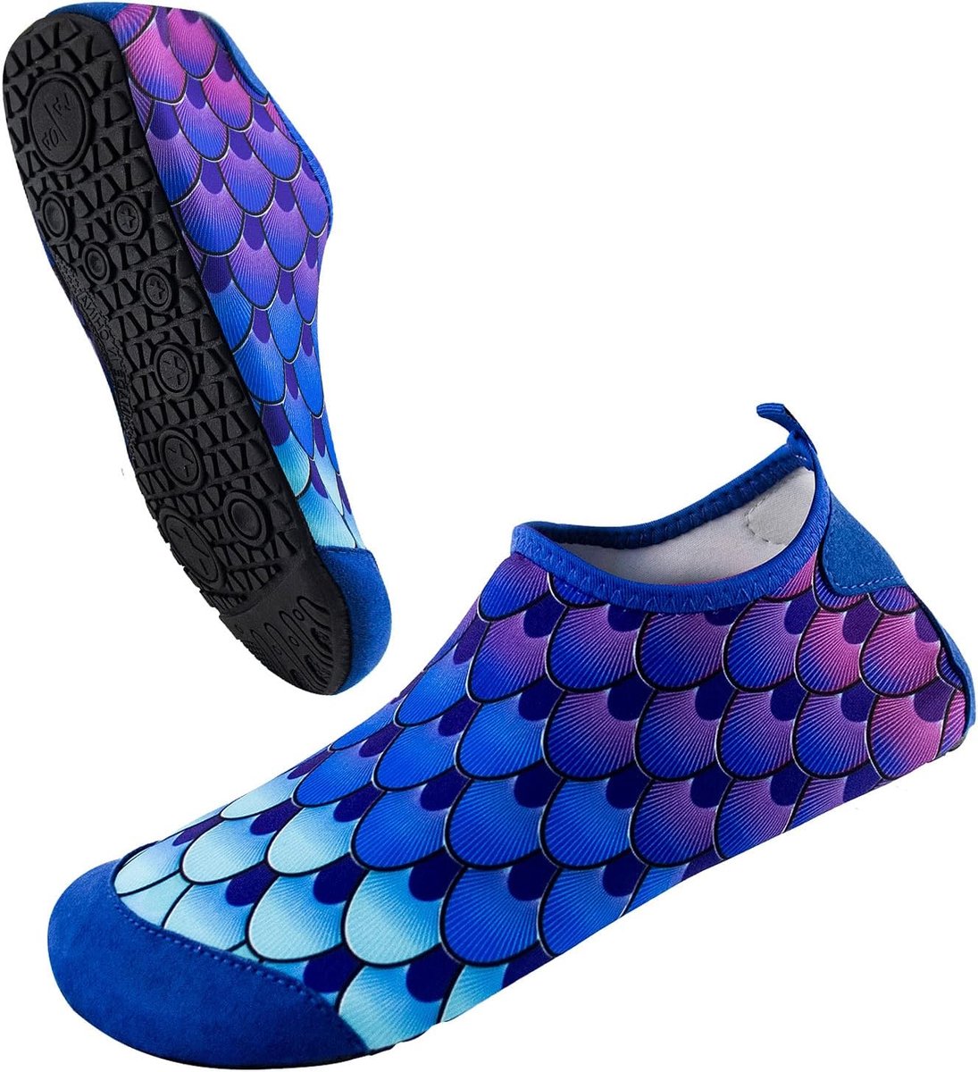 SnelShoppen - Waterschoenen Sneldrogend voor Dames en Heren - Comfortabele Surfschoenen voor Strand, Zwembad, Camping - EVA en Katoen - Diverse Maten