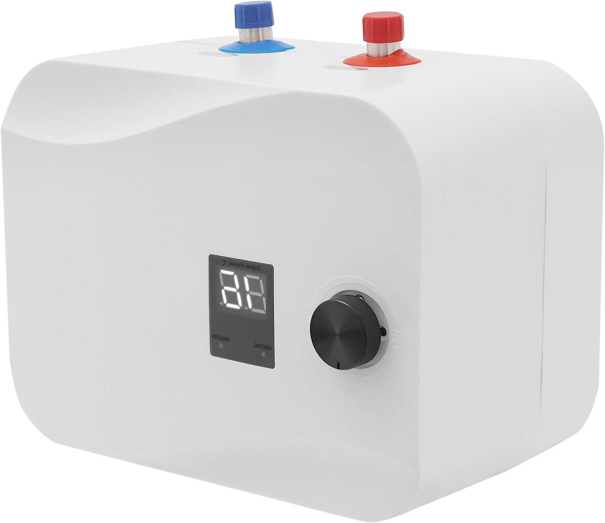 Mini Elektrische Boiler - Compacte Boiler - Direct Warm Water - Snelverwarmingstechnologie - 6 Liter - Wit