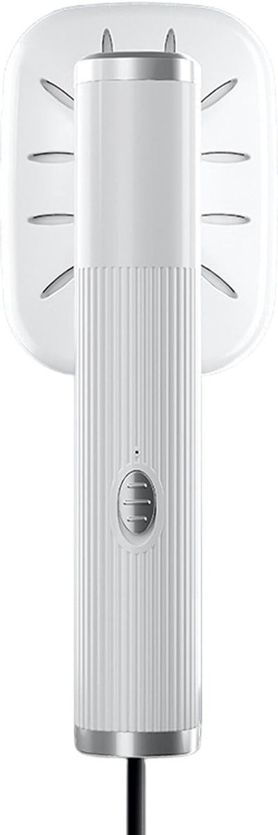 Reisstrijkijzer Mini - Compact Strijkijzer - Kreukvrij Reizen - Titanium Basis - 250 Gram - Wit