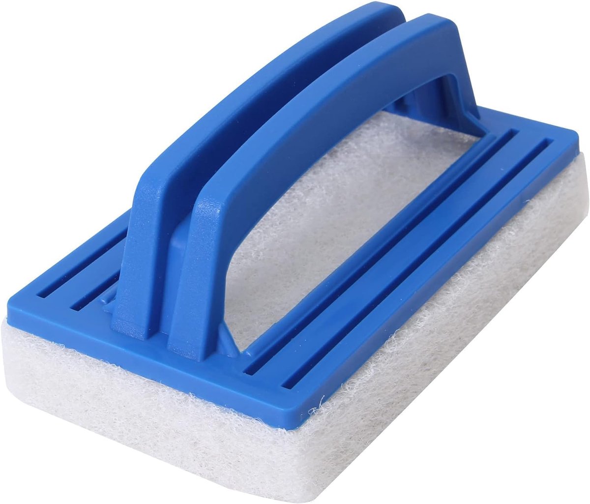 Sponsborstel voor zwembad - 14,5 cm x 8,5 cm - Hoogwaardige kunststof - Effectief verwijderen van algen - SnelShoppen