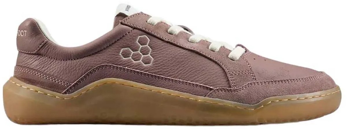 Vivobarefoot Gobi Ii Premium Leather Barefoot Schoenen Vrouw Twilight Mauve