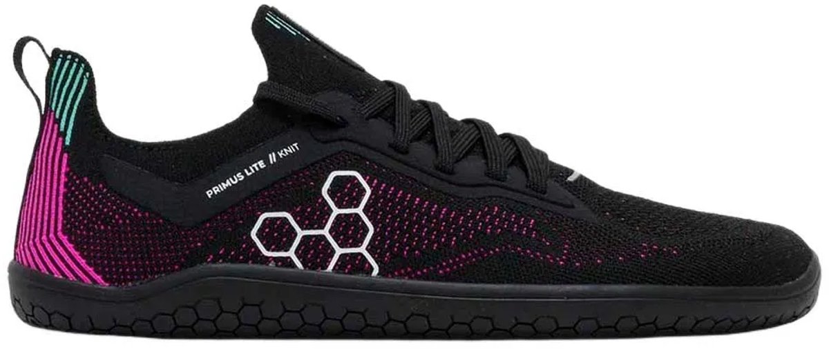 Vivobarefoot Primus Lite Knit Barefoot Schoenen Zwart EU 36 Vrouw