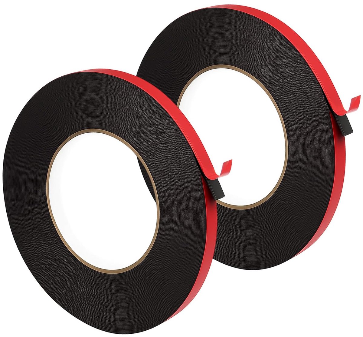 Dubbelzijdige tape extra sterk 1 cm x 10 m - voor wand en meubels - betrouwbare hechting - SnelShoppen