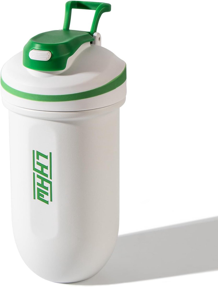 Protein Shaker 500 ml - RVS - Levenslang koel en lekvrij - Perfect voor eiwitshakes - SnelShoppen