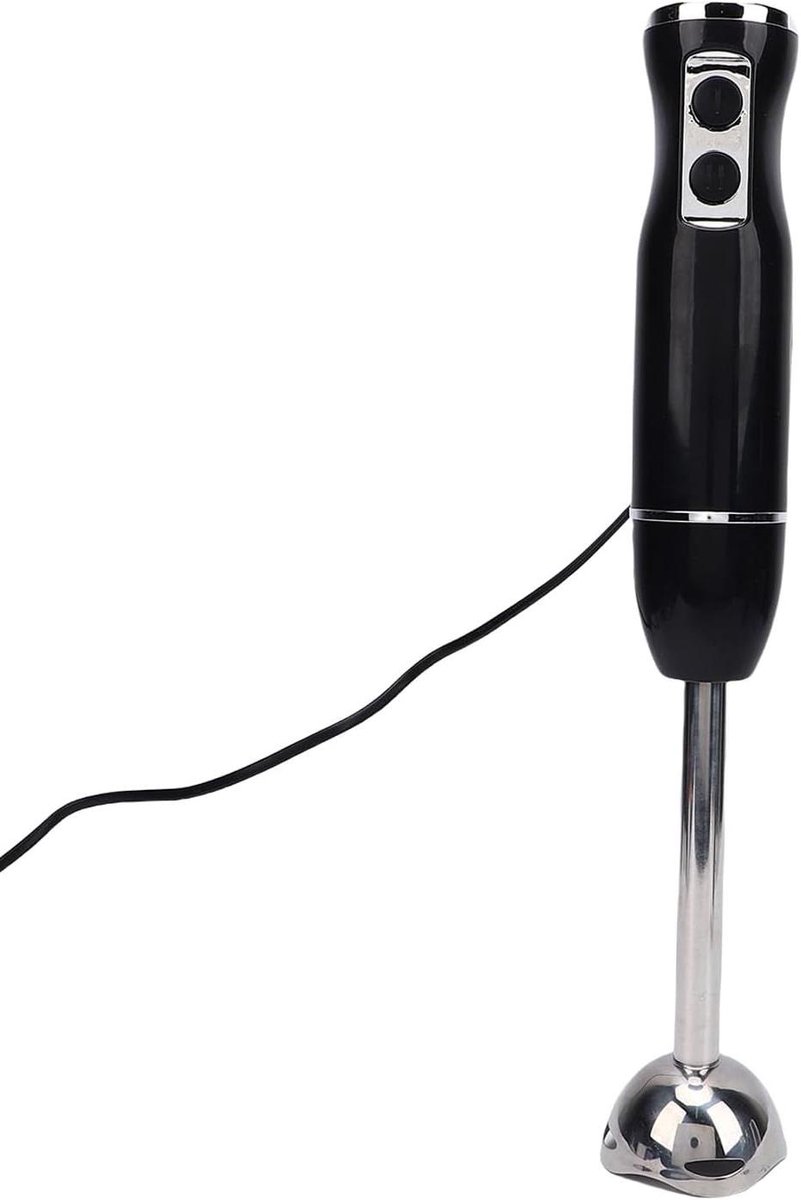 Hand Blender - Staafmixer Keukenmixer - Smoothies Maken - 4-in-1 Accessoires - 400W - Zwart