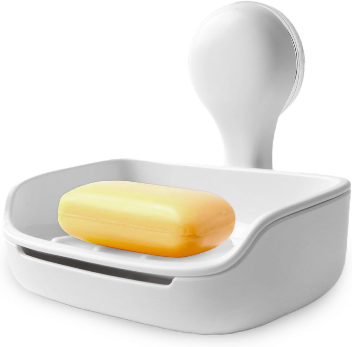 Sponshouder zonder boren - Wit - Waterdicht - Ideaal voor badkamer en keuken - SnelShoppen